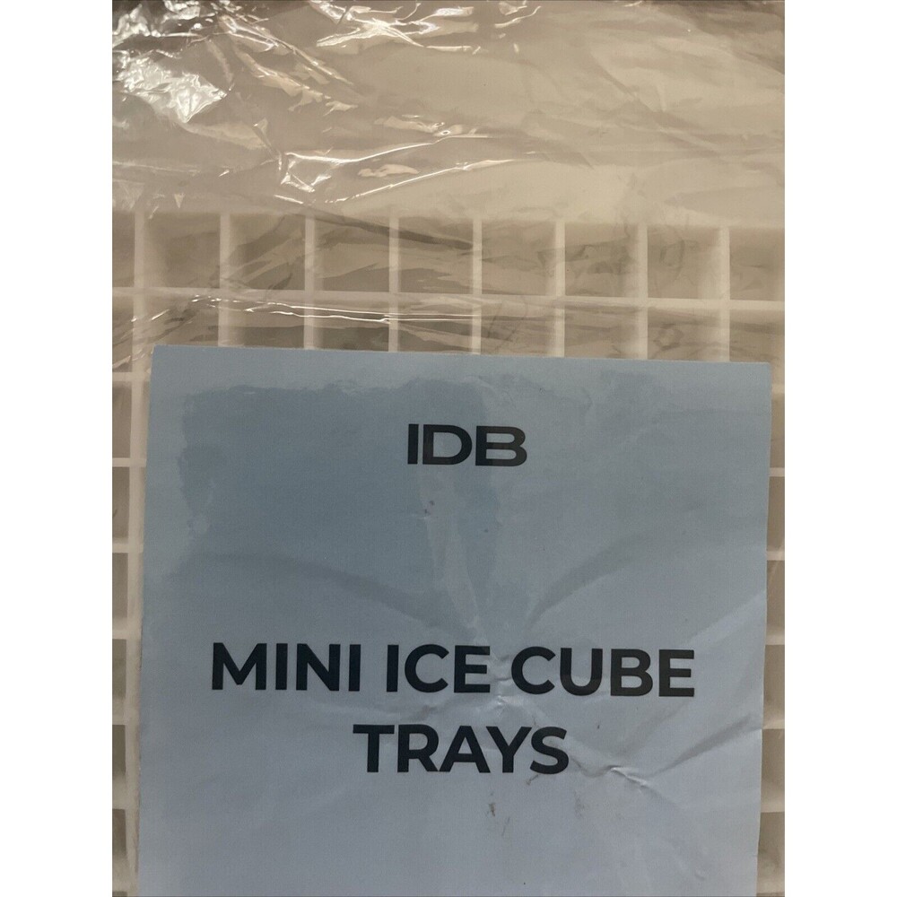 6 Ice Cube Maker Molds 160 Grids Mini Small Trays Silicone Bar Whiskey Cocktails - Picture 2 of 6